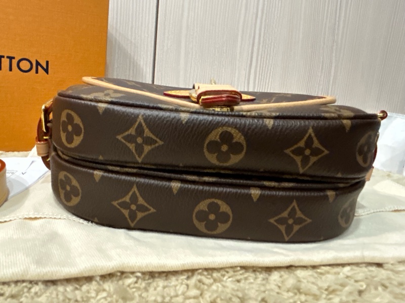 LV saumur BB晶片款 雙子星 老花馬鞍包 loui vuitton-6