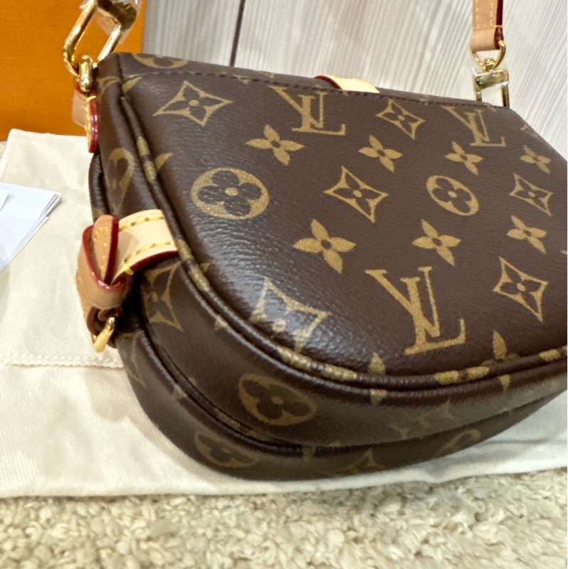 LV saumur BB晶片款 雙子星 老花馬鞍包 loui vuitton-9