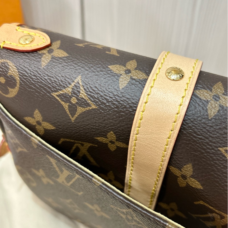 LV saumur BB晶片款 雙子星 老花馬鞍包 loui vuitton-13