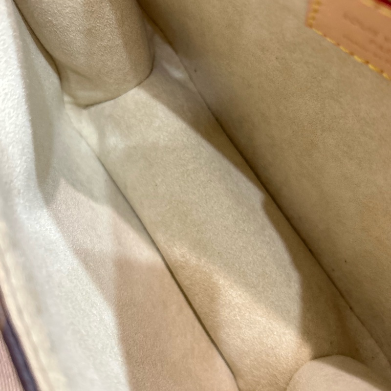 LV saumur BB晶片款 雙子星 老花馬鞍包 loui vuitton-20