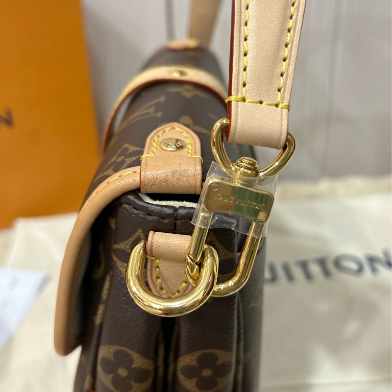 LV saumur BB晶片款 雙子星 老花馬鞍包 loui vuitton-23