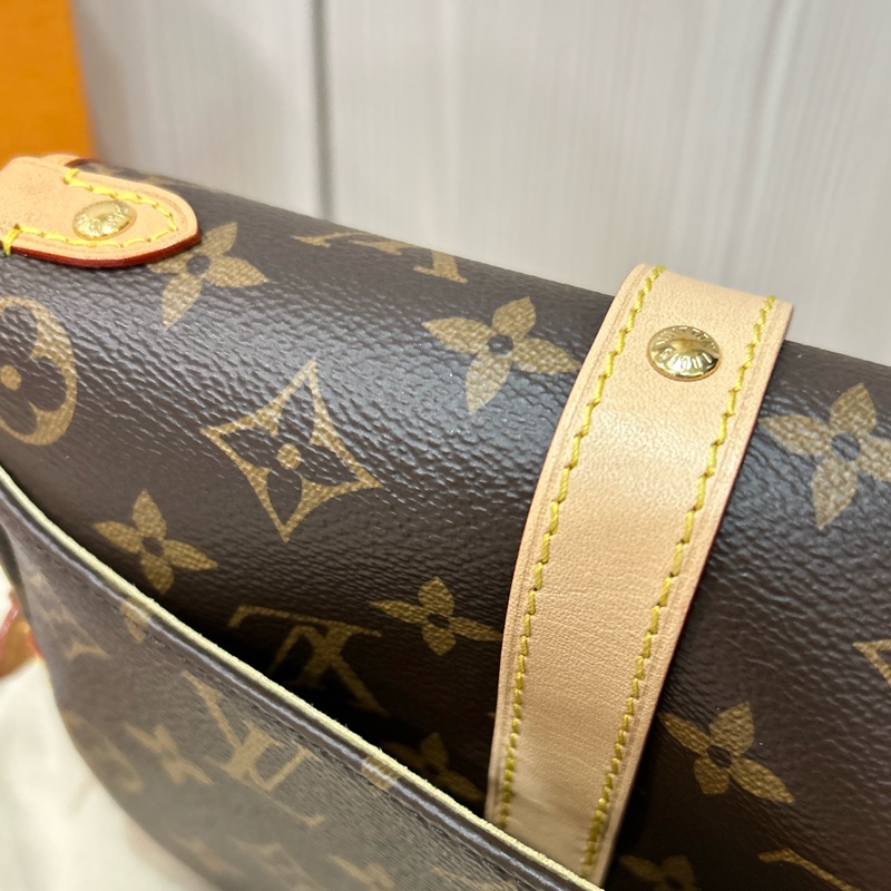 LV saumur BB晶片款 雙子星 老花馬鞍包 loui vuitton-24