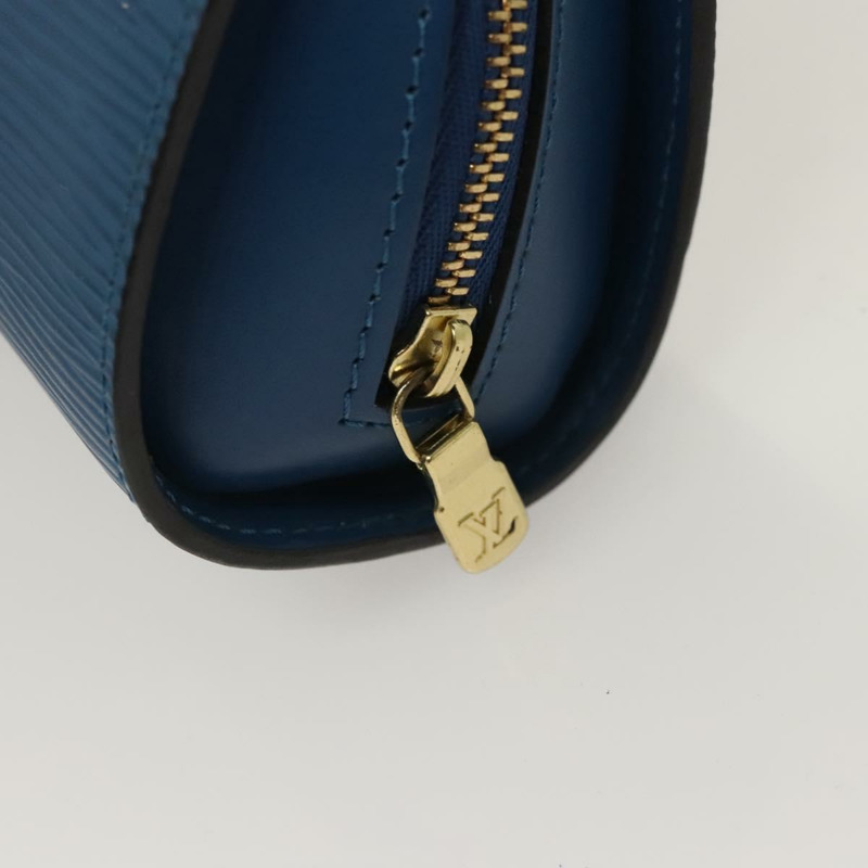 【日本直送】路易威登 Epi Dauphine 小號手拿包 藍色 M48445 LV 正品 BA2216-7