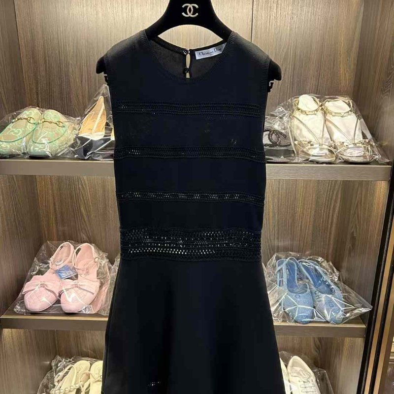 Dior 連身裙 36號 非常新 經典優雅-4