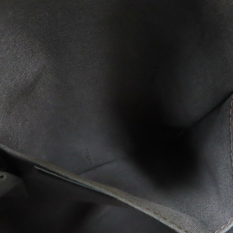 黑色 帆布 North South Zucca 托特包【FENDI 芬迪】 7VA196-6