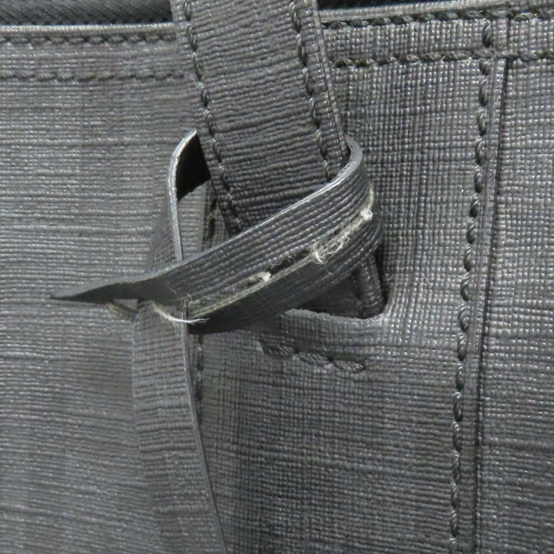 黑色 帆布 North South Zucca 托特包【FENDI 芬迪】 7VA196-15