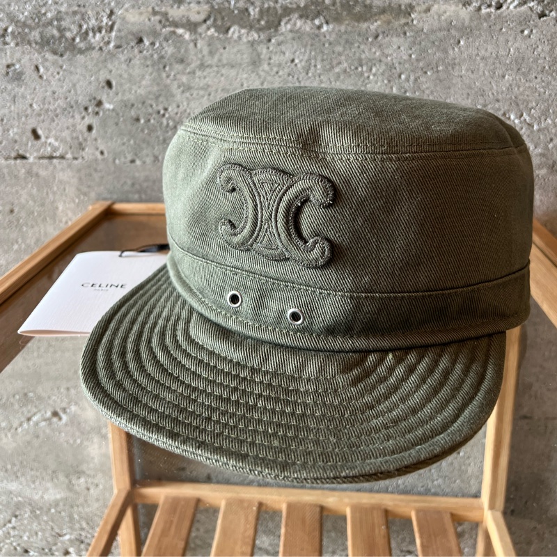 Celine Triomphe 凱旋門軍帽-0