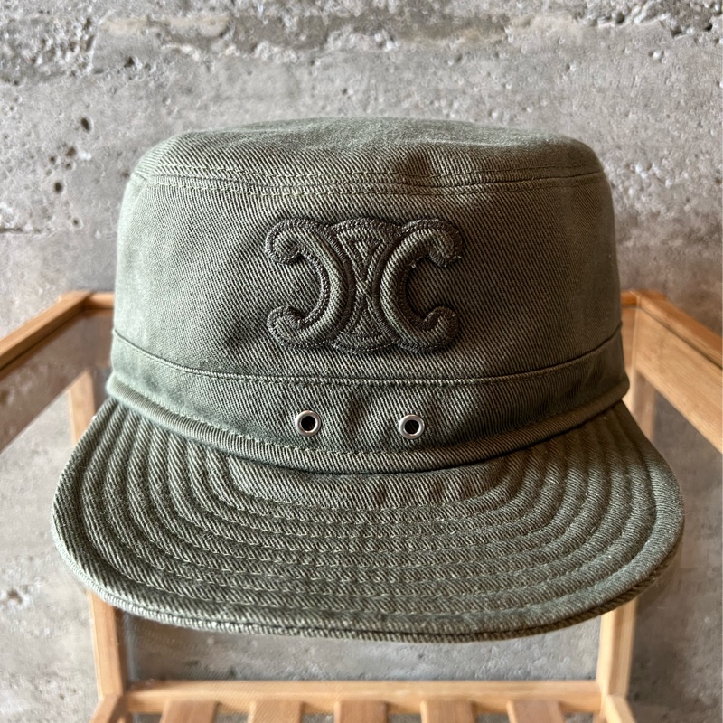 Celine Triomphe 凱旋門軍帽-8