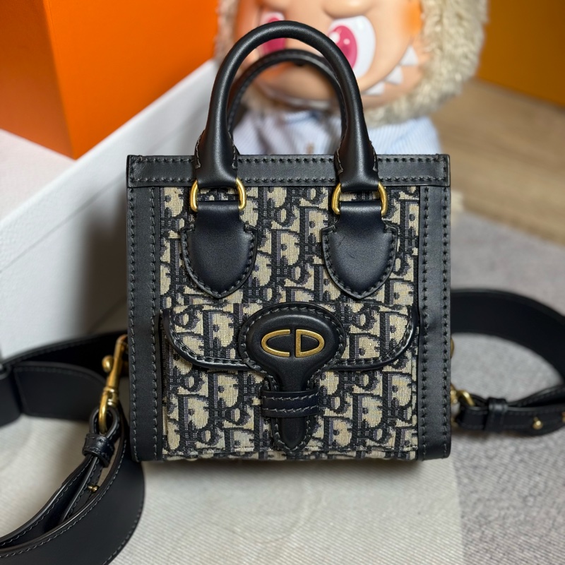 (全平台唯一☝️)Dior老花mini tote笑臉包-0
