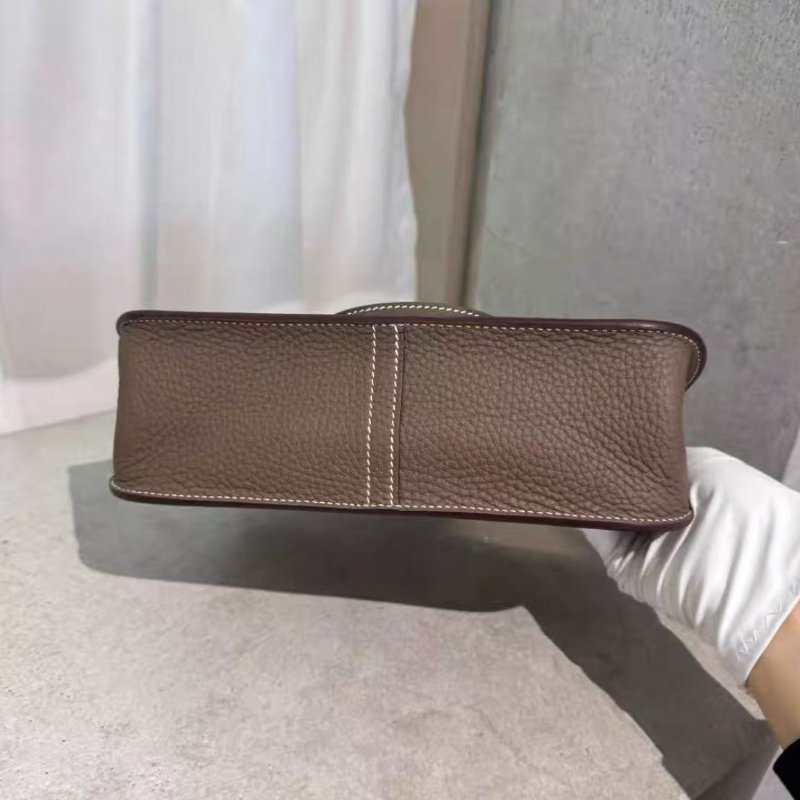 ✨Hermes halzan25 大象灰金扣  全新配件齊全-2