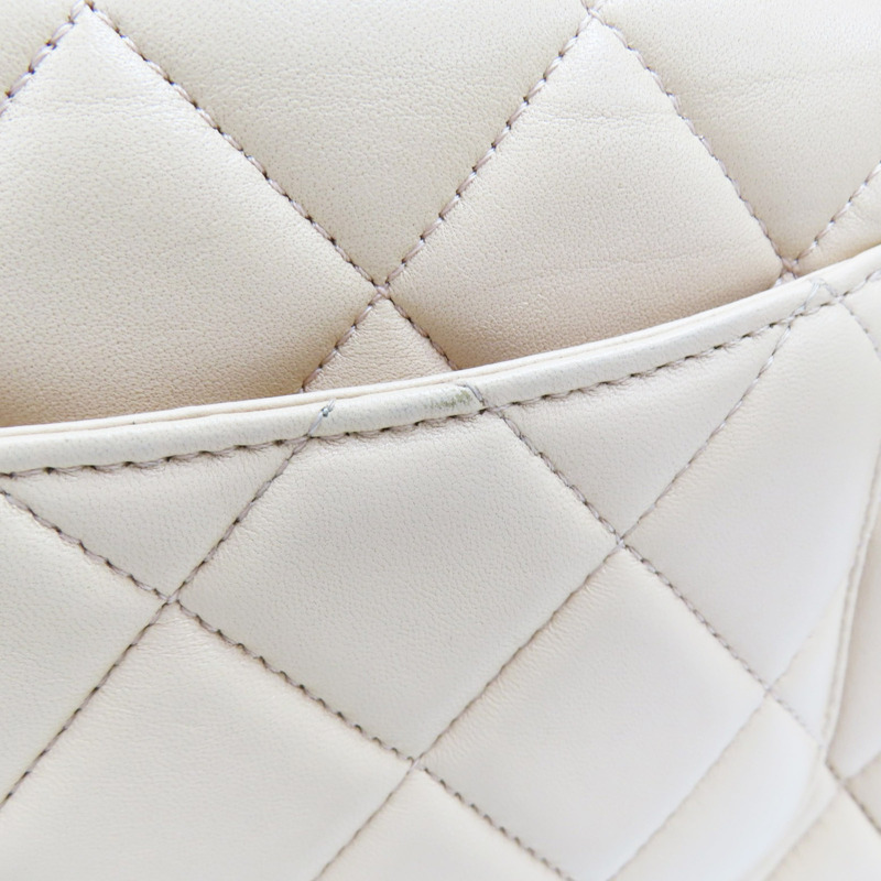 膚色 羊皮 Trendy CC 口蓋包 两用包 金扣 A92236-16