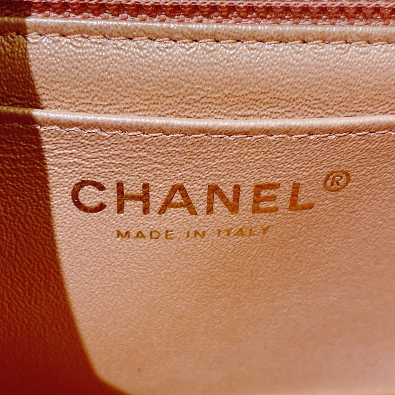 TK1693 CHANEL 香奈兒經典翻蓋式菱格款幻彩粉紅色肩帶包包CLASSIC FLAP MINI 20CM SUNSET IRIDESCENT-13