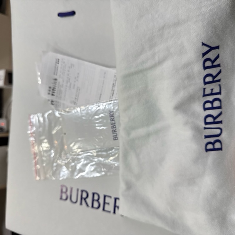 二手-Burberry Belt Bag-格紋馬術騎士圖案腰包-5