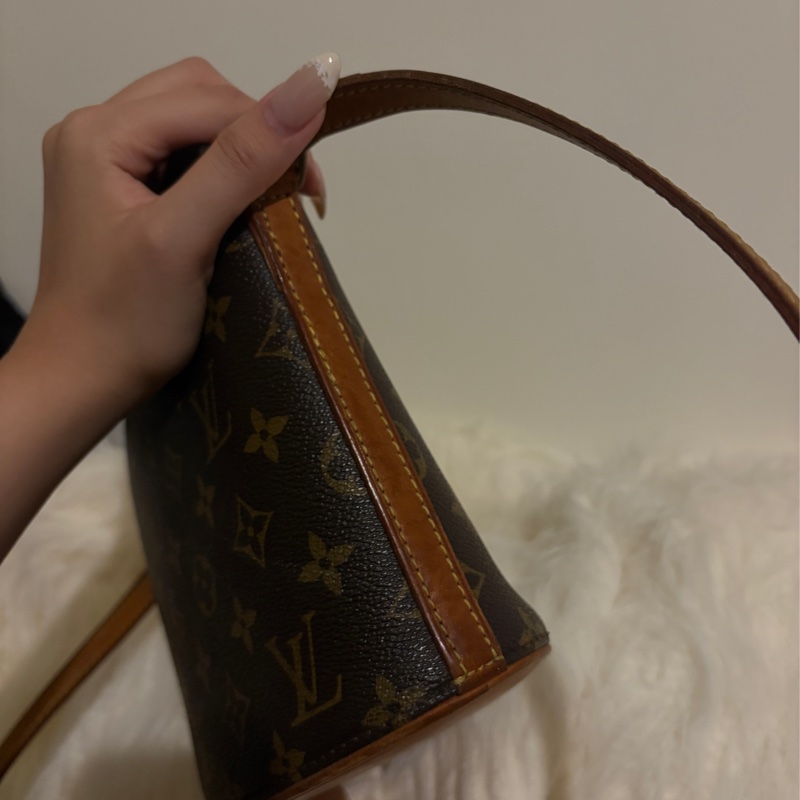 Louis Vuitton drouot handbag經典老花扇形貝殼斜背包-3