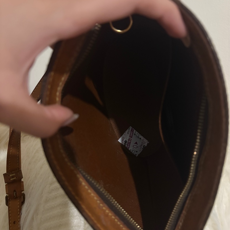 Louis Vuitton drouot handbag經典老花扇形貝殼斜背包-5