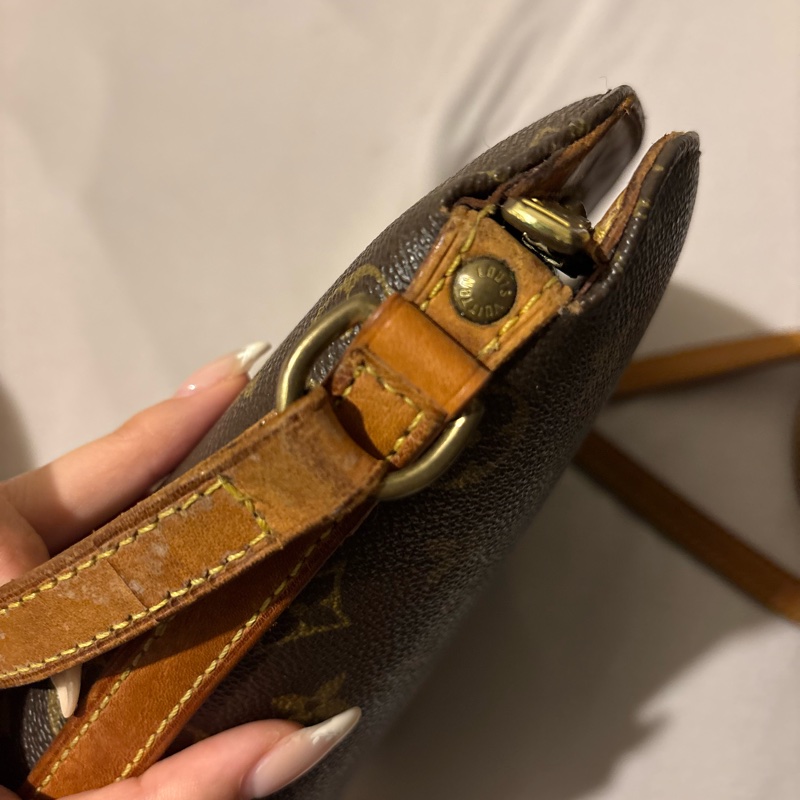 Louis Vuitton drouot handbag經典老花扇形貝殼斜背包-7