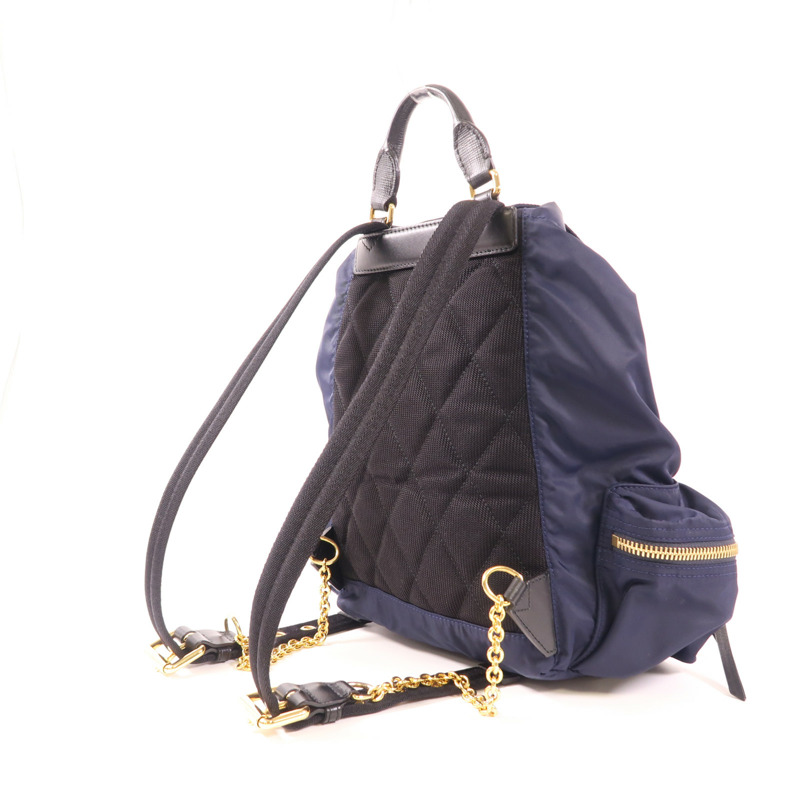 BURBERRY 尼龍Backpack金扣背包-6