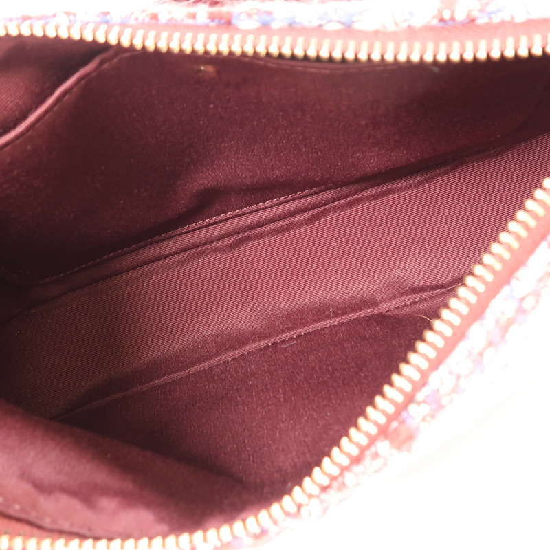 Kate Spade 粗花呢Hudson Tweed Medium Convertible金扣手挽肩背兩用袋-4