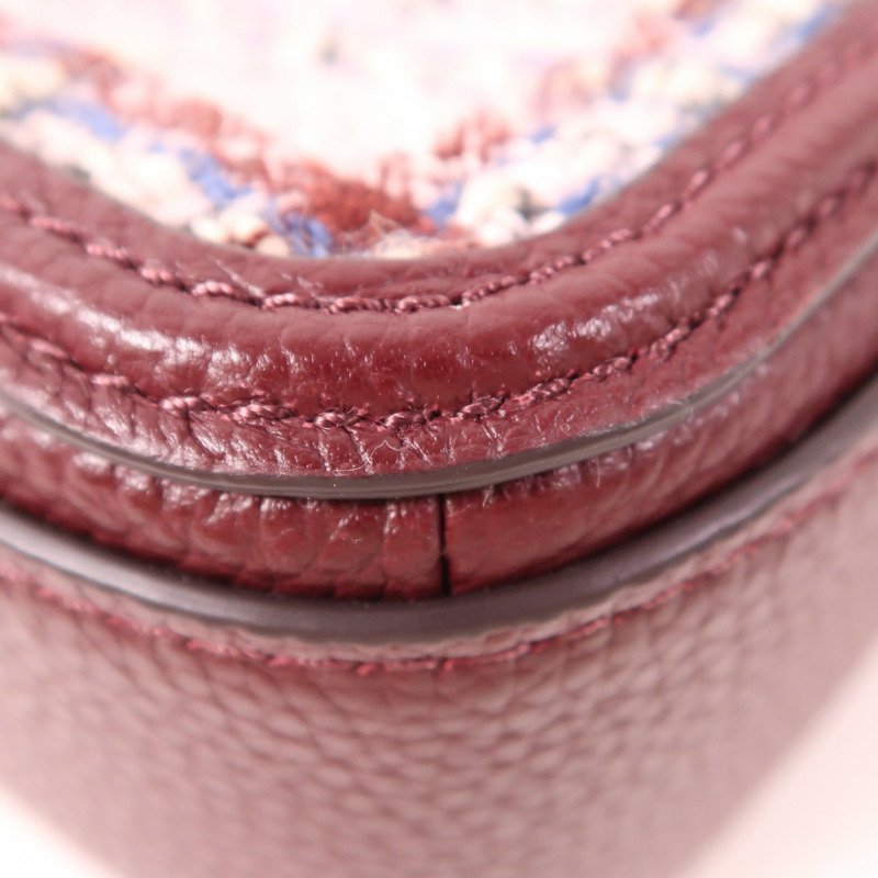 Kate Spade 粗花呢Hudson Tweed Medium Convertible金扣手挽肩背兩用袋-9