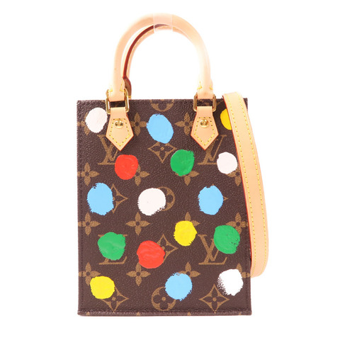 LOUIS VUITTON Monogram YK Petit Sac Plat金扣手挽肩背兩用袋