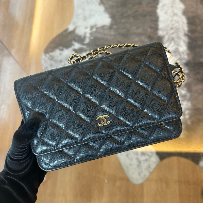 Chanel 香奈兒魚子醬黑金 woc-0