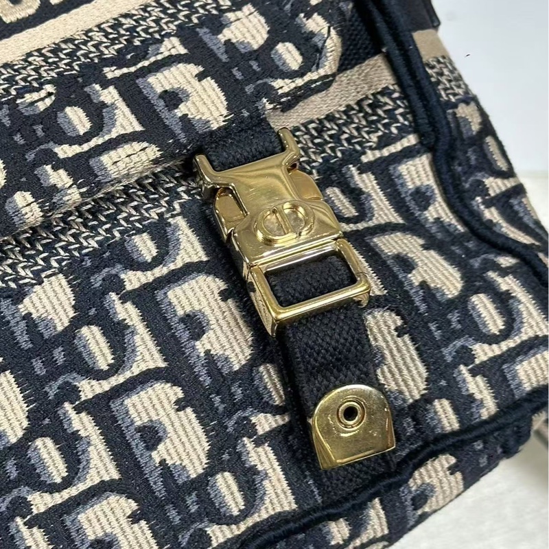 迪奧Dior camp 小號老花郵差包-3