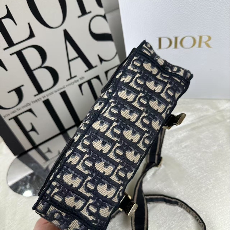 迪奧Dior camp 小號老花郵差包-8