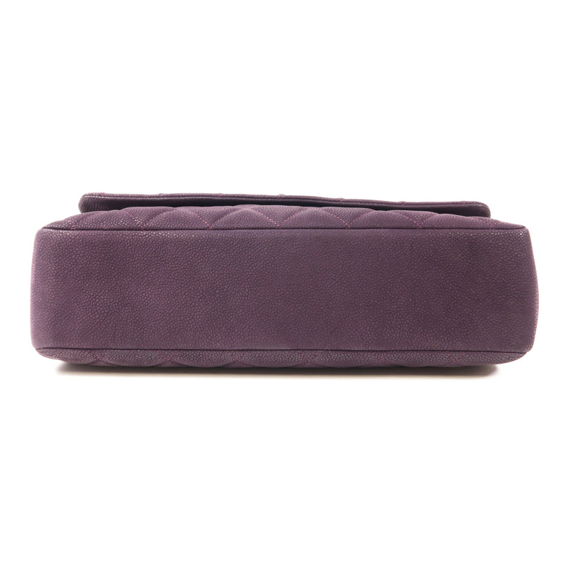 CHANEL 【激減優惠】牛皮皮革Chain Shouder銀扣鏈帶肩背袋-3