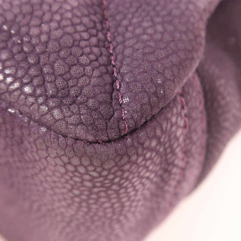 CHANEL 【激減優惠】牛皮皮革Chain Shouder銀扣鏈帶肩背袋-10