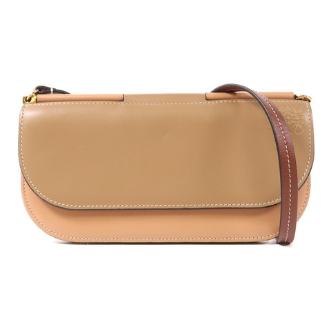 LOEWE 牛皮皮革Gate Pochette Bag金扣肩背袋
