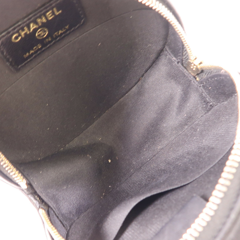 CHANEL 羊皮皮革Shoulder Bag金扣鏈帶肩背袋-4