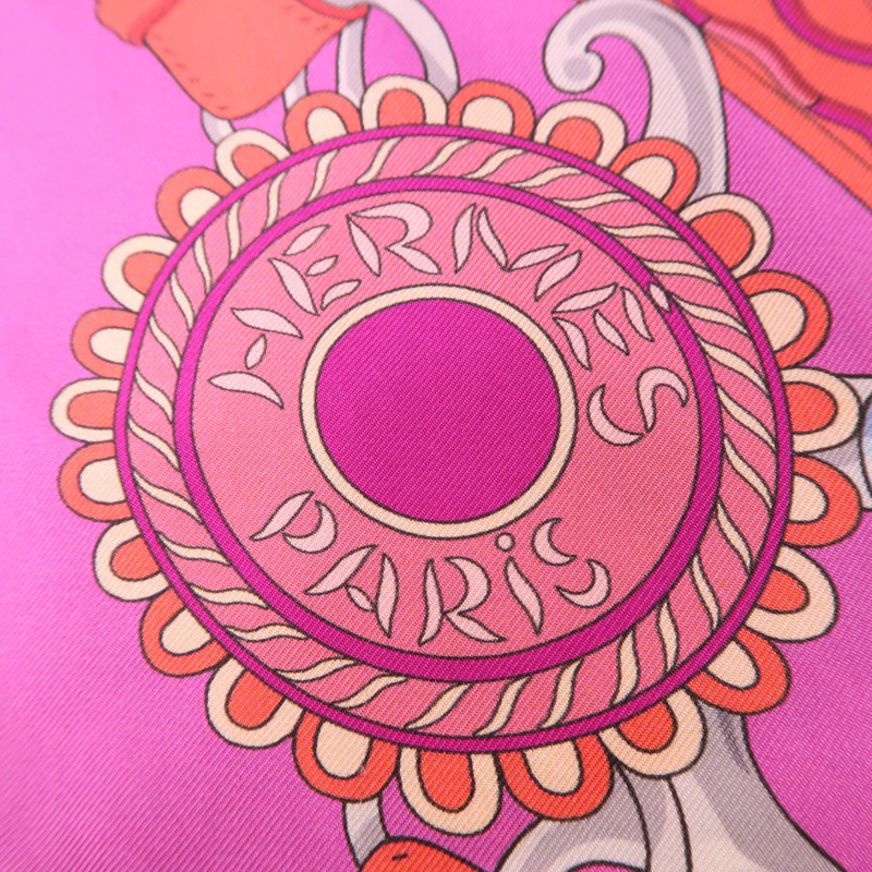 HERMES 絲質Maxi Twilly絲巾-7