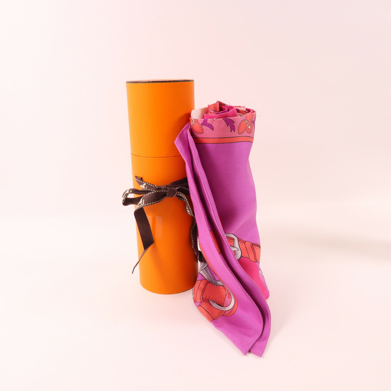 HERMES 絲質Maxi Twilly絲巾-10