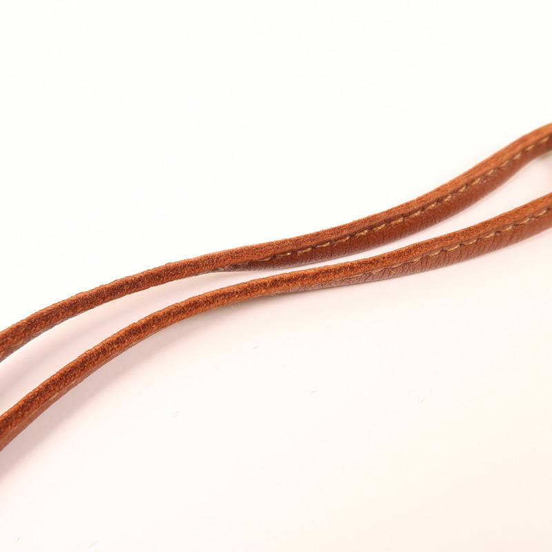 HERMES Swift皮革Rodeo PM掛飾Purple/Brown-8