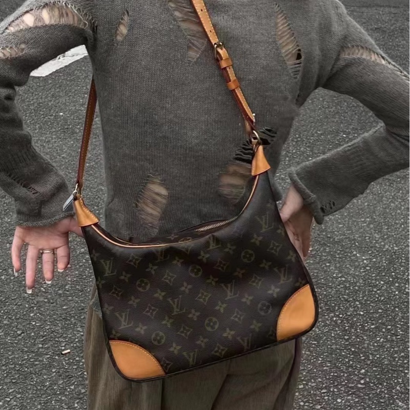 99新全網最低 #櫃上在售8萬 Lv牛角包小號 肩帶🉑調 大容量耐操耐用-0