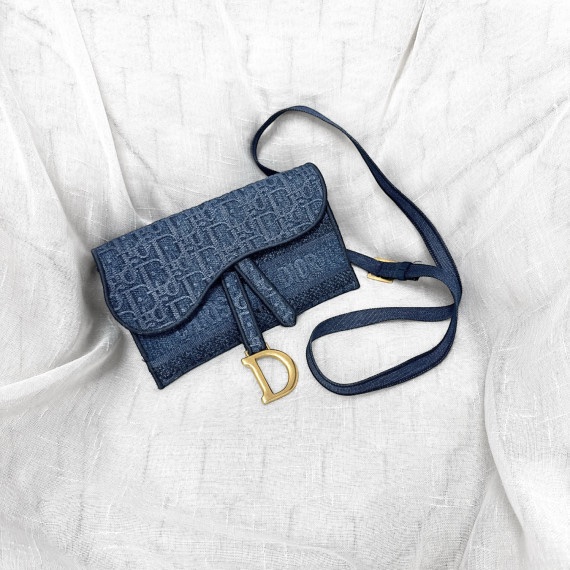 Dior 馬鞍斜背包胸包-0