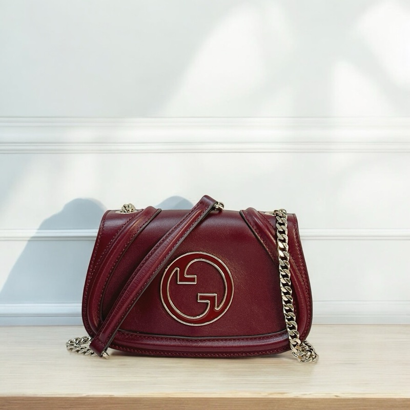 莉亞精品♡ Gucci 安可拉紅Blondie#九新美包-0