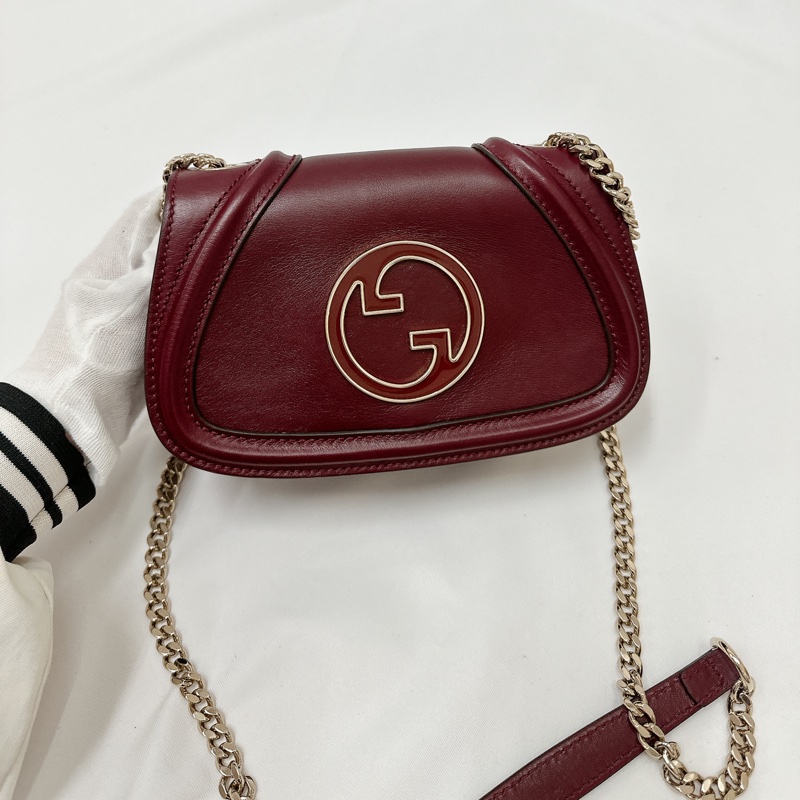 莉亞精品♡ Gucci 安可拉紅Blondie#九新美包-2