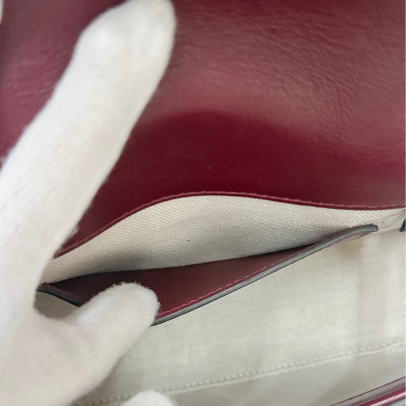 莉亞精品♡ Gucci 安可拉紅Blondie#九新美包-14