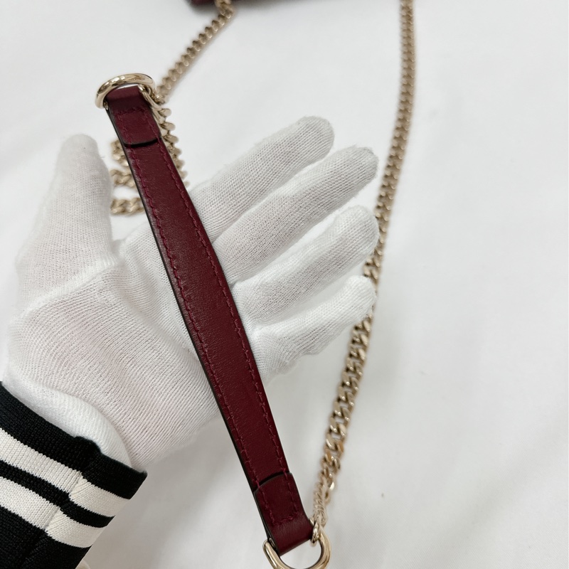 莉亞精品♡ Gucci 安可拉紅Blondie#九新美包-17