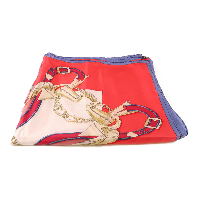 HERMES 絲質Scarf 140X140絲巾-0