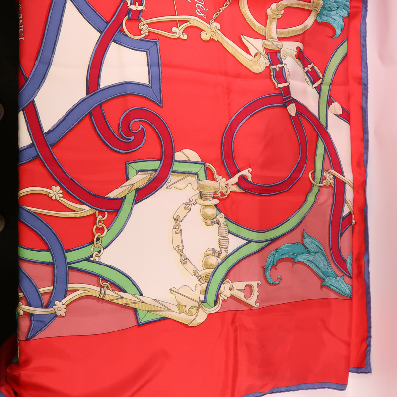 HERMES 絲質Scarf 140X140絲巾-3