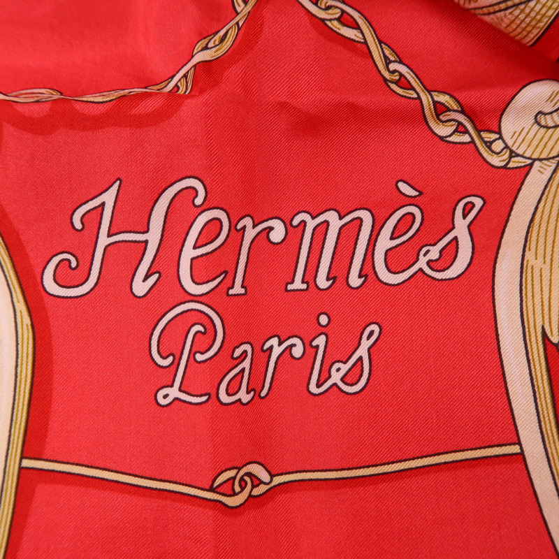 HERMES 絲質Scarf 140X140絲巾-9