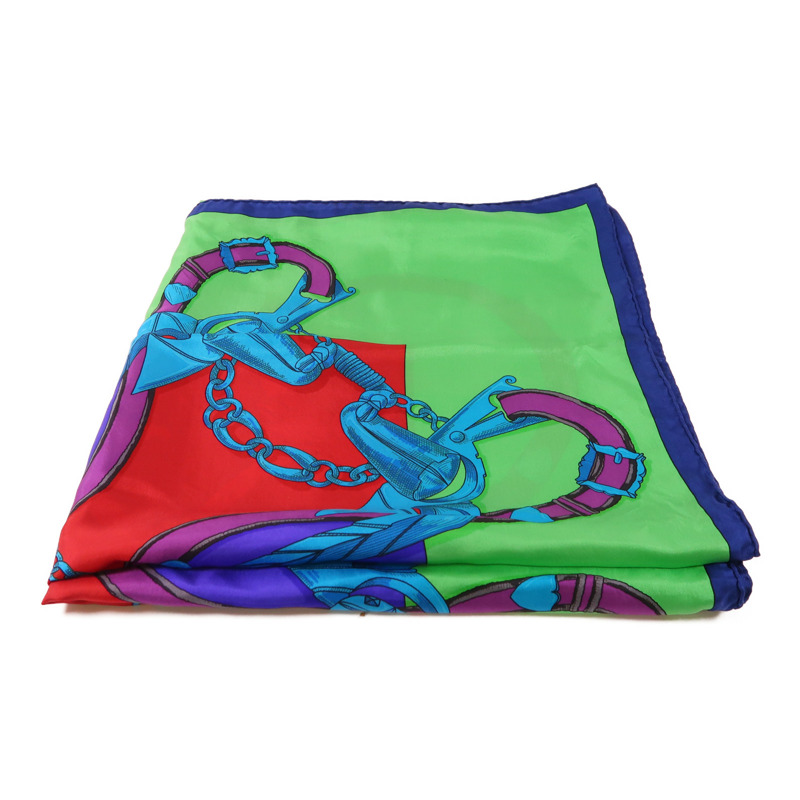 HERMES 絲質Scarf 140X140絲巾-0