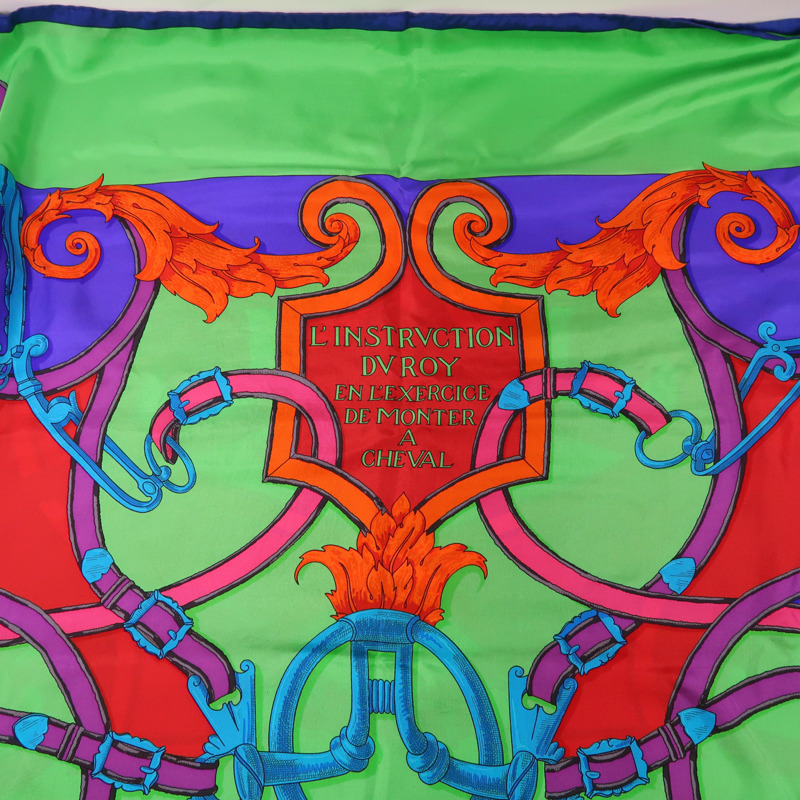HERMES 絲質Scarf 140X140絲巾-2