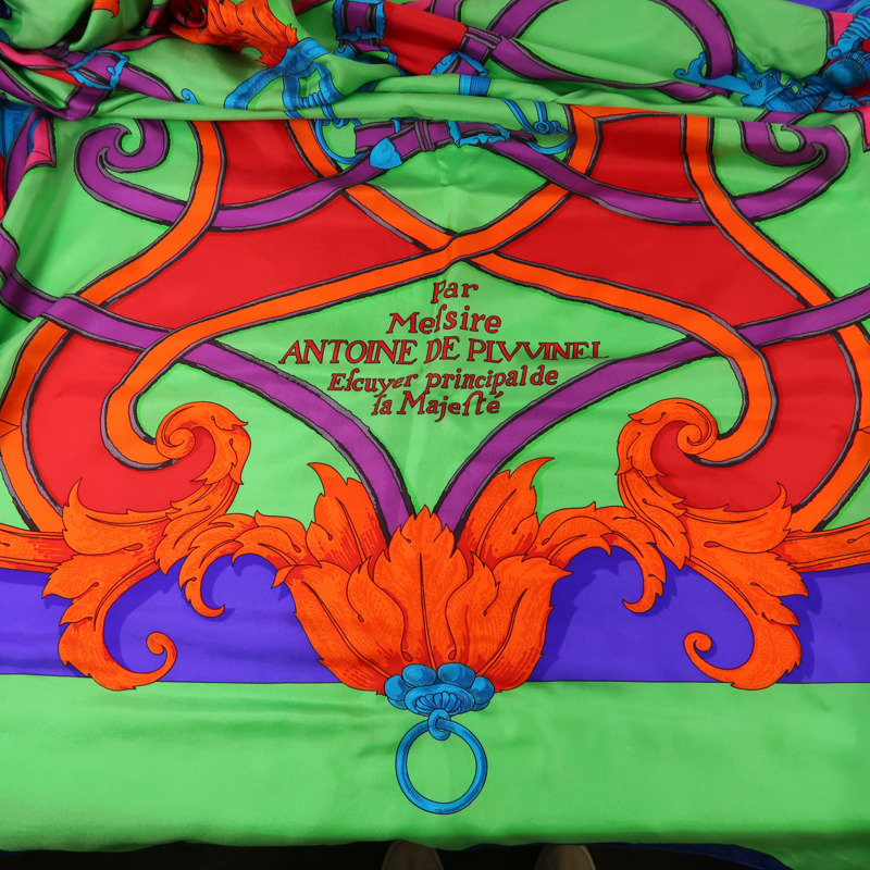 HERMES 絲質Scarf 140X140絲巾-8