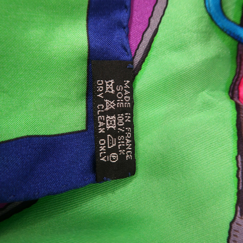 HERMES 絲質Scarf 140X140絲巾-13