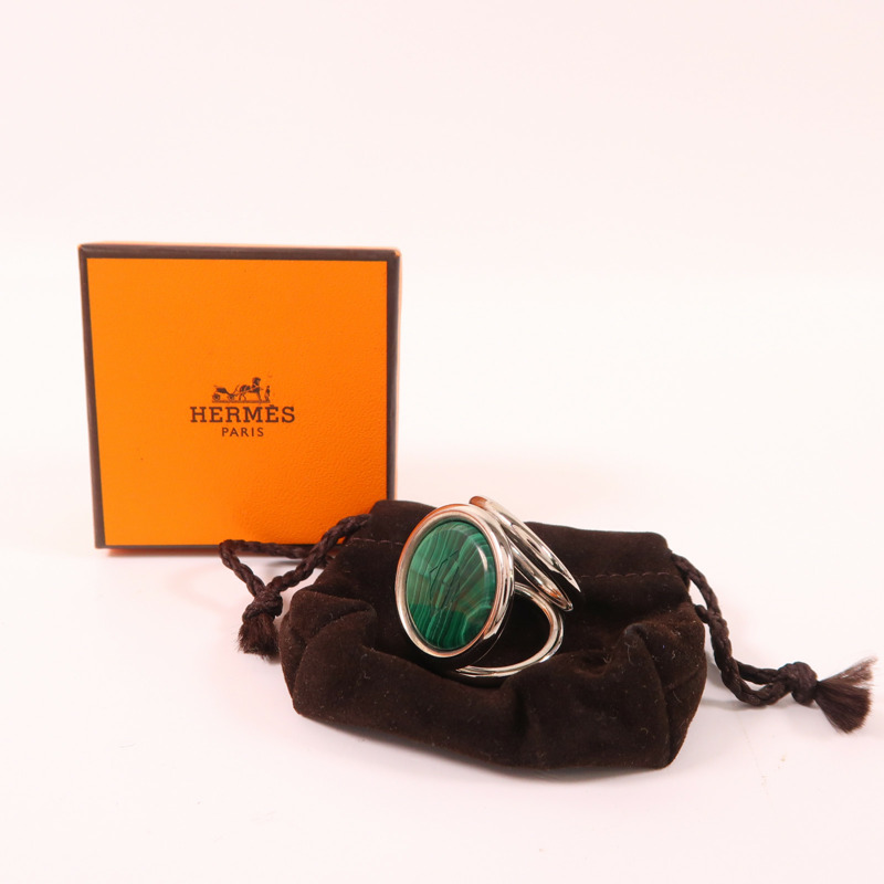 HERMES 金屬Scarf Ring絲巾扣-9