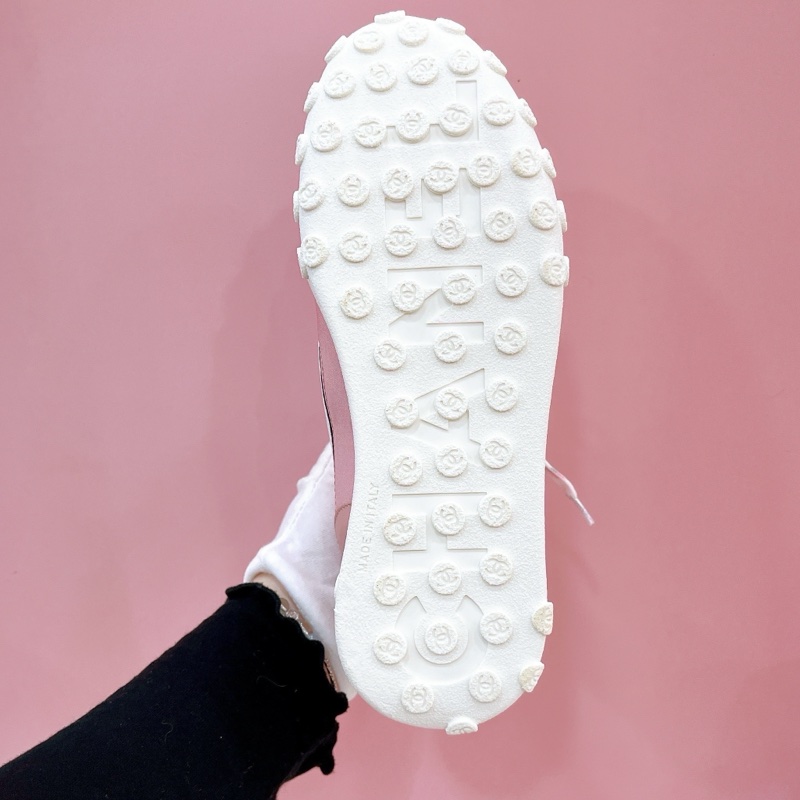 莉亞精品♡ Chanel 粉色高筒鞋#37 二手美鞋-9