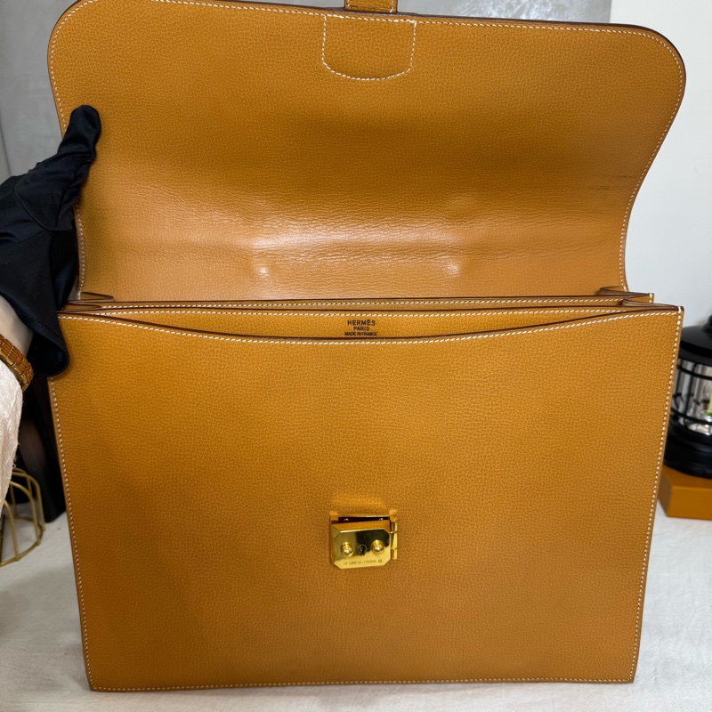 Hermès sac à dépêche 商務公事包-13